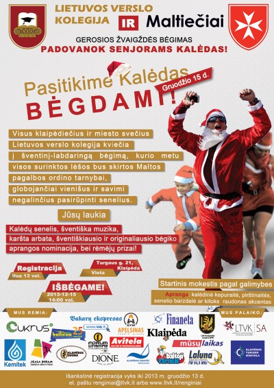 Pasitikime Kaleda begdami short version